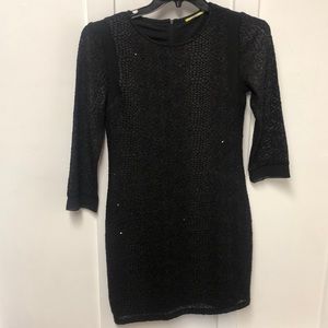 Gianni Bini Black Mini Dress